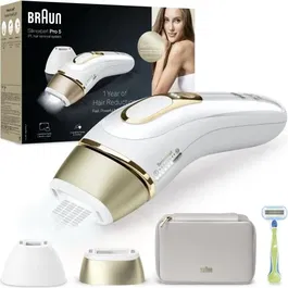 Braun IPL Silk-expert Pro 5 PL5152 / 238366 - Appareil d'épilation lumière pulsée blanche