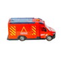 Smoby - Camion centre de contrôle Ume avec lumières et sons, 35 cm - Version espagnol/portugais - Jouet en plastique