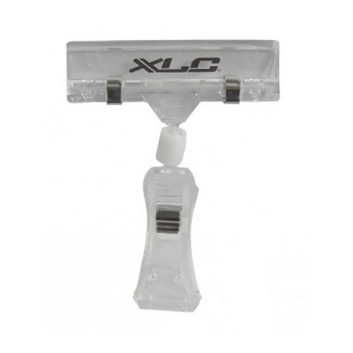 XLC Ensemble de 10 supports pour étiquettes de prix en plastique transparent XLC Ensemble de 10 supports pour étiquettes de prix en plastique transparent