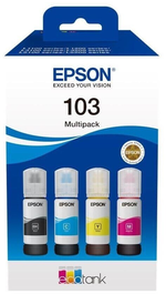 Epson C13T00S64A Lot de 4 Cartouches d'encre 103 Original