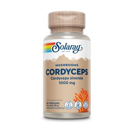 Solaray Cordyceps 500 mg, 60 capsules végétales
