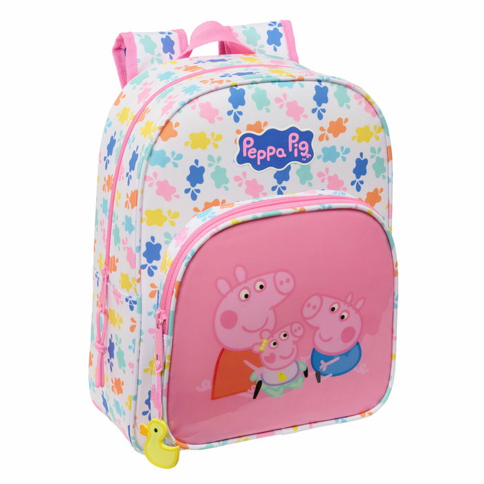 Cartable Peppa Pig Baby pig Multicouleur 26 x 34 x 11 cm
