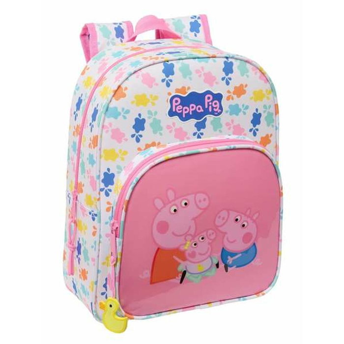 Safta Cartable Peppa Pig Baby Pig Multicolore 26x34x11cm