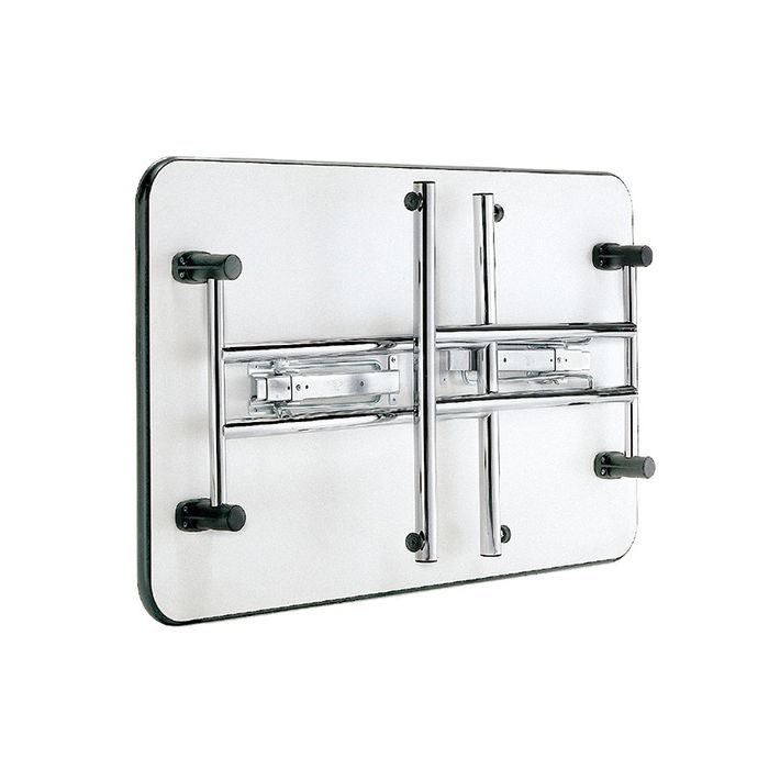 PATAS DE MESA Bastidor Flexo H71 Cromado Plegable para Mesa