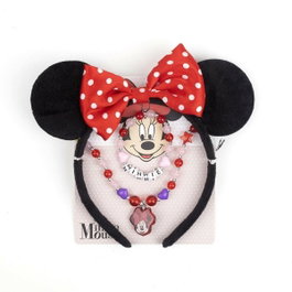 Cerdá Ensemble de bijoux Minnie Mouse 4 pièces multicolore