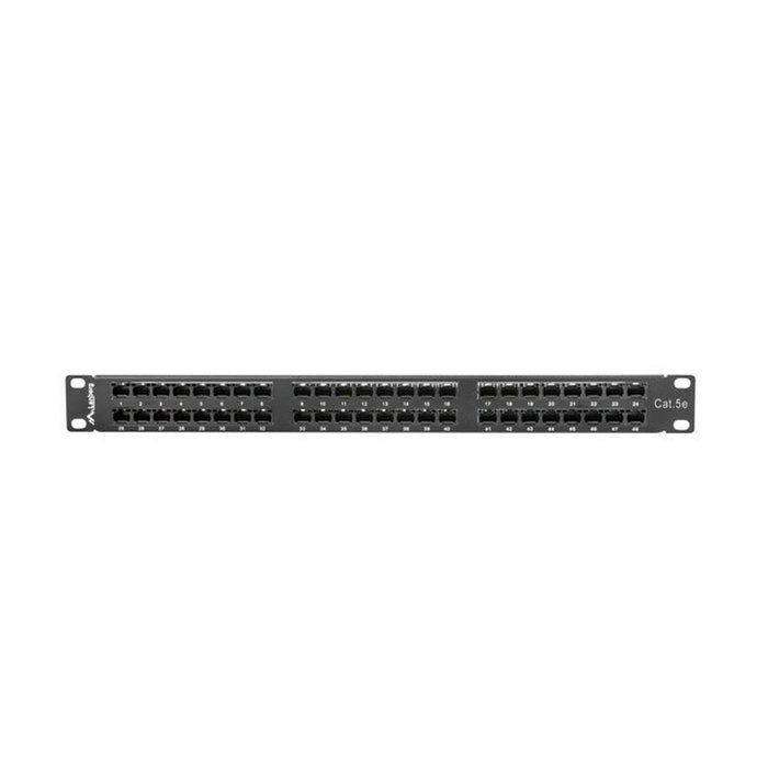 Lanberg Panneau de Brassage 48 Ports UTP Catégorie 6 PPU5-1048-B