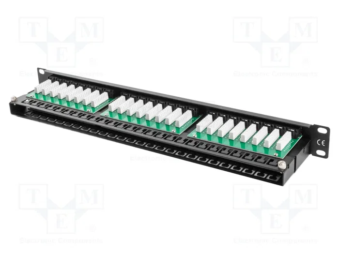 LANBERG Panneau de brassage RJ45 x48 Cat 5e 1U 19 pouces