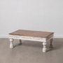 BigBuy Home Table Basse Blanc Naturel 120 x 70 x 45 cm