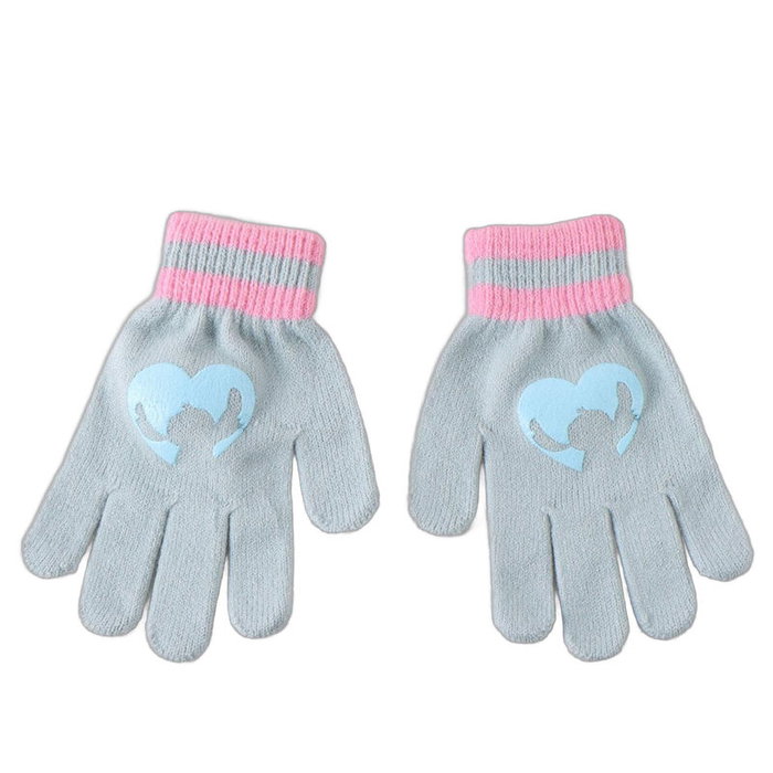 Cerdá Ensemble Stitch Bleu clair - Bonnet, Gants et Écharpe