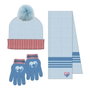 Cerdá Set 3 pièces écharpe Stitch 22.0 x 2.0 x 52.0 cm - Âge minimum conseillé 3 ans - Couleur Bleu Clair