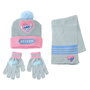 Bonnet et gants Stitch Bleu clair