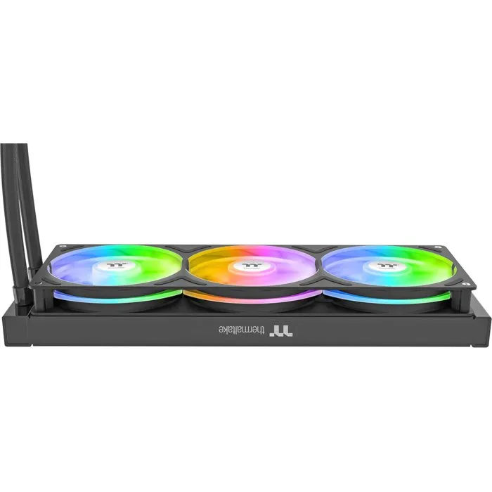 Thermaltake Watercooling AIO CPU TH360 V3 Ultra A-RGB Sync CL-W474-PL12SW-A - Écran LCD 3,95" - Ventilateur ARGB 360mm - Compatible Intel LGA 1851/1700/115x et AMD AM5/AM4 - Noir