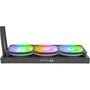 Thermaltake Watercooling AIO CPU TH360 V3 Ultra A-RGB Sync CL-W474-PL12SW-A - Écran LCD 3,95" - Ventilateur ARGB 360mm - Compatible Intel LGA 1851/1700/115x et AMD AM5/AM4 - Noir