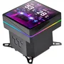 Thermaltake Watercooling AIO CPU TH360 V3 Ultra A-RGB Sync CL-W474-PL12SW-A - Écran LCD 3,95" - Ventilateur ARGB 360mm - Compatible Intel LGA 1851/1700/115x et AMD AM5/AM4 - Noir