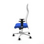 Piqueras y Crespo Fauteuil de Bureau Albacete XL Bleu et Blanc