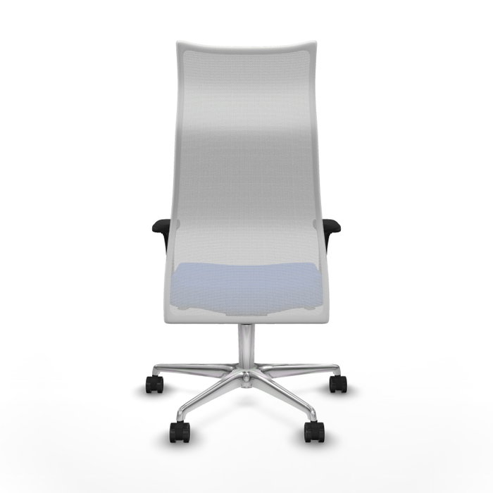 Piqueras y Crespo Fauteuil de Bureau Albacete XL Bleu et Blanc