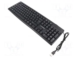 GEMBIRD KB-UM-107 Clavier Informatique Noir US Layout