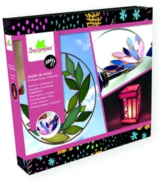 Sycomore Kit d'apprentissage Vitrail technique Tiffany dès 12 ans