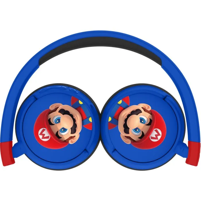 Bitty Boomers Casque Bluetooth Super Mario pour enfants