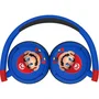 Bitty Boomers Casque Bluetooth Super Mario pour enfants