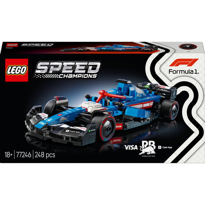 LEGO Speed Champions Voiture F1 Visa Cash App RB VCARB 01 77246