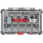 Bosch Professional Coffret de 6 fraises pour bois tendre et dur - Queue de 8 mm