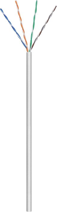 MicroConnect Câble réseau U/UTP CAT5e 305m Gris PVC, Multibrins MicroConnect Câble réseau U/UTP CAT5e 305m Gris PVC, Multibrins