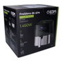 Edm Friteuse à air 5L avec écran LED 1450W 8 menus programmés - Inclus papier de friteuse ø17 cm 100 pièces réf. 07788