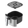 Edm Friteuse à air 5L avec écran LED 1450W 8 menus programmés - Inclus papier de friteuse ø17 cm 100 pièces réf. 07788