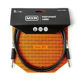 MXR Câble Instrument Jack / Jack 1,50 m pour Guitare Basse Audio