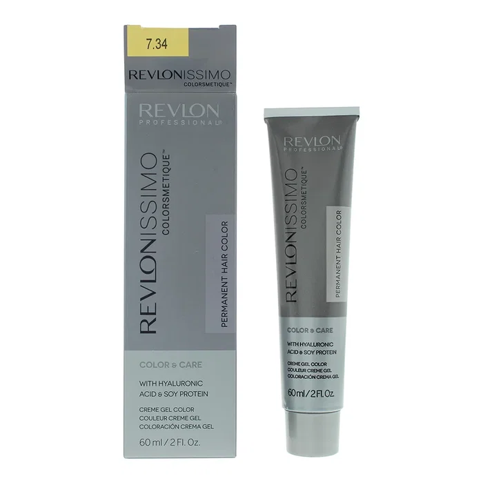Revlon Revlonissimo Colorsmetique 7.34 Medium Copper Gold Blonde