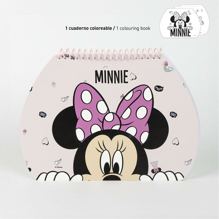Ensemble de Papeterie Minnie Mouse 11 Pièces