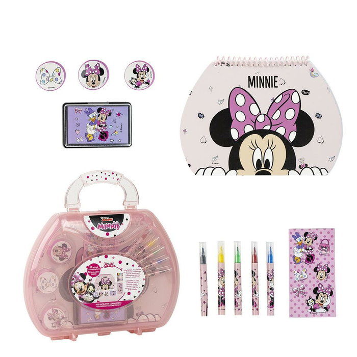 Ensemble de Papeterie Minnie Mouse 11 Pièces