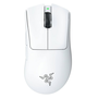 Razer Souris Gaming DeathAdder V3 Pro RZ01-04630200-R3G1 - Souris sans fil légère pour FPS - Capteur Focus Pro 30K - Bluetooth et USB-C - Blanc