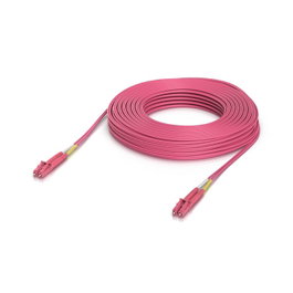 Ubiquiti Câble de raccordement fibre OM4 Duplex LC UPC Rose 30 m