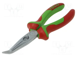 RECA Pince isolée à bec courbé et arrondi 200 mm