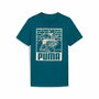 T shirt à manches courtes Enfant Puma Ess+ Mid 90S Graphic Bleu