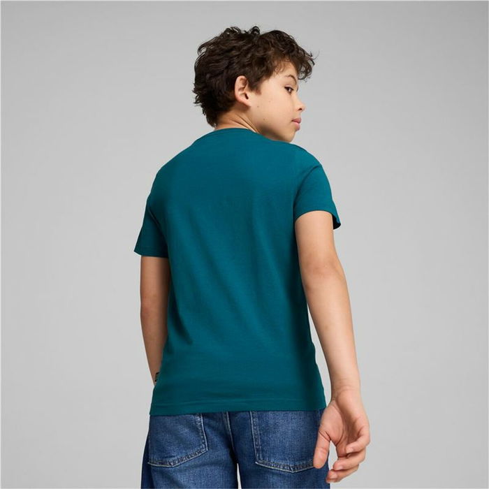 T shirt à manches courtes Enfant Puma Ess+ Mid 90S Graphic Bleu