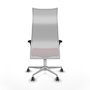 Piqueras y Crespo Chaise de Bureau Albacete XL Bordeaux et Blanc