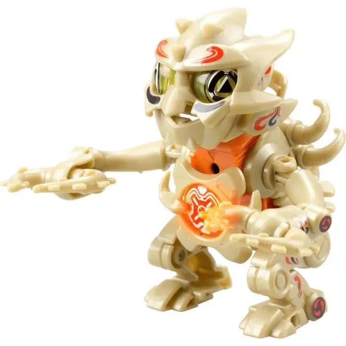 YCOO Figurine Biopod Kombat Warrior Pack - 9 cm avec effets sonores et lumineux - Collection à assembler