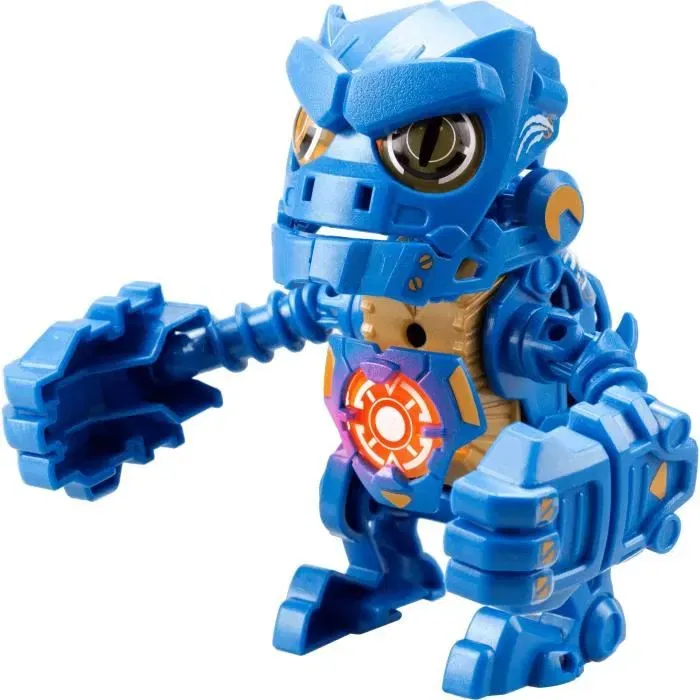 YCOO Figurine Biopod Kombat Warrior Pack - 9 cm avec effets sonores et lumineux - Collection à assembler