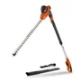 Powerplus POWDPG75380 Taille-haie téléscopique sans fil 40 V Dual Power - Lame 600 mm, coupe 20 mm, manche extensible 280 cm, inclinaison 90°, sécurité