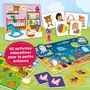 Lisciani - Jeu éducatif Carotina Baby 2 ans et plus - 60 activités pour la mémoire, logique, voyelles, chiffres et animaux