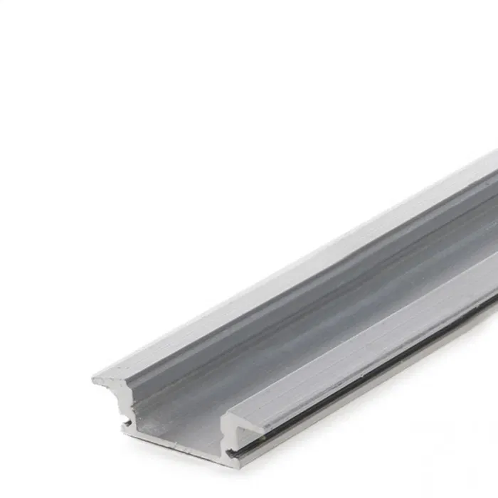 BX3 - Perfil Aluminio BX3-A1708 - Profilé aluminium pour bande LED - Diffuseur opale - 2 mètres