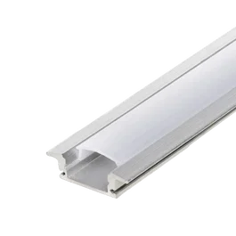 BX3 - Perfil Aluminio BX3-A1708 - Profilé aluminium pour bande LED - Diffuseur opale - 2 mètres