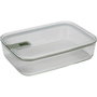 Mepal Easy Clip Set de 3 boîtes de conservation en verre, Nordic Sage