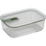 Mepal Easy Clip Set de 3 boîtes de conservation en verre, Nordic Sage