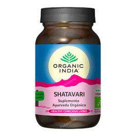 ORGANIC INDIA Shatavari Supplément Ayurvédique Organique 90 Veg
