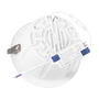 Spot LED Circulaire Downlight 30W 4200Lm 6000K Blanc Froid Anti-éblouissant UGR19