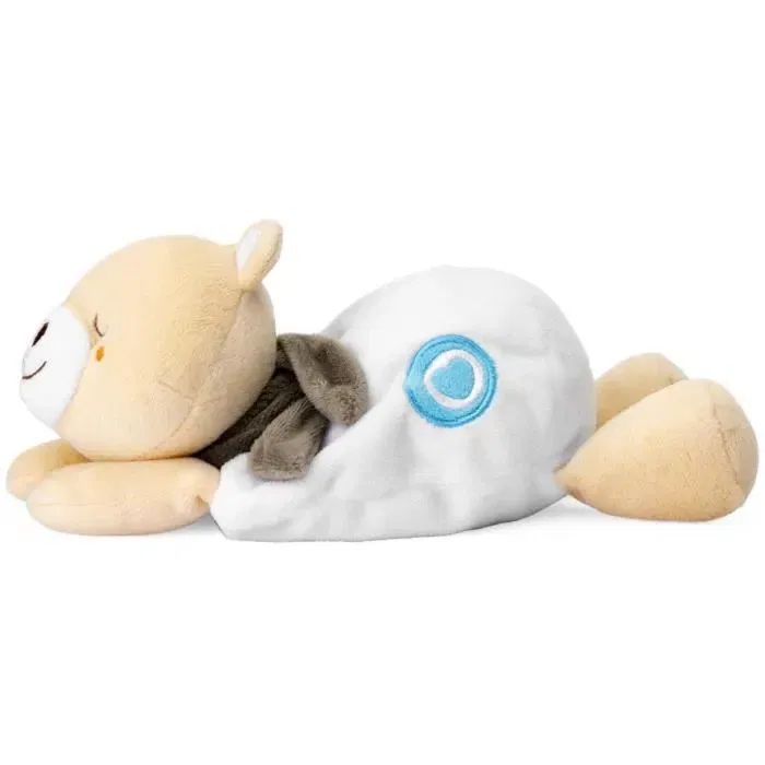 Chicco - Peluche chauffante Ourson beige pour bébé dès la naissance - Doudou micro-ondable avec sac de sel lavable en machine